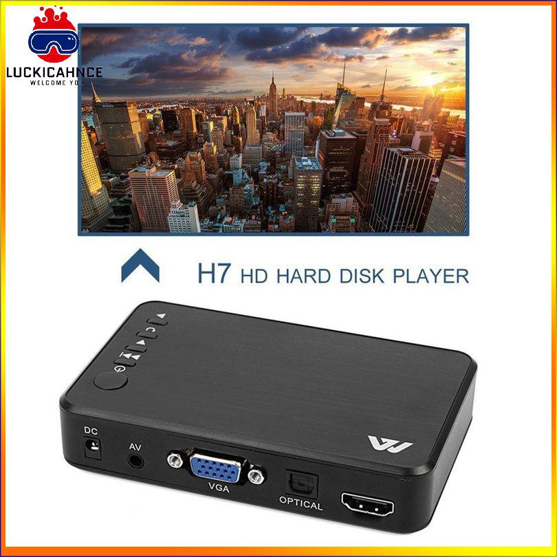 Máy Phát Đa Phương Tiện Full 1080p Hdmi-Compatible Vga Av Usb Mini H7 | BigBuy360 - bigbuy360.vn