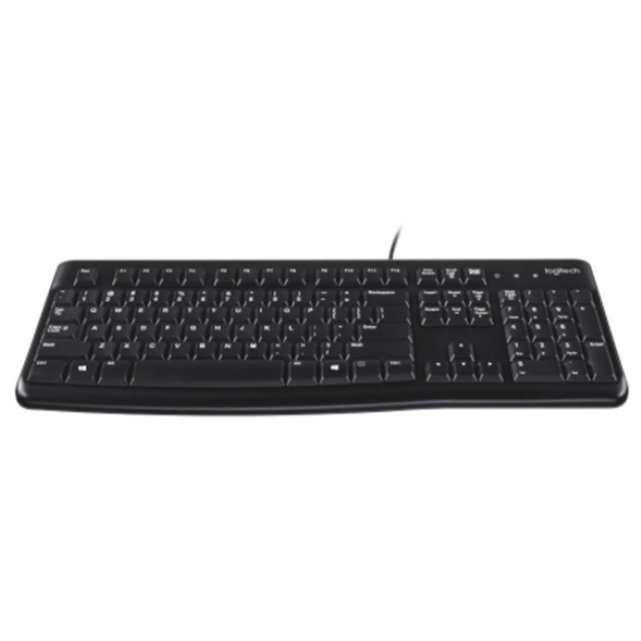 Bàn phím máy tính Coputa Bàn bàn phím Logitech văn phòng chơi game có dây K120 Chính hãng