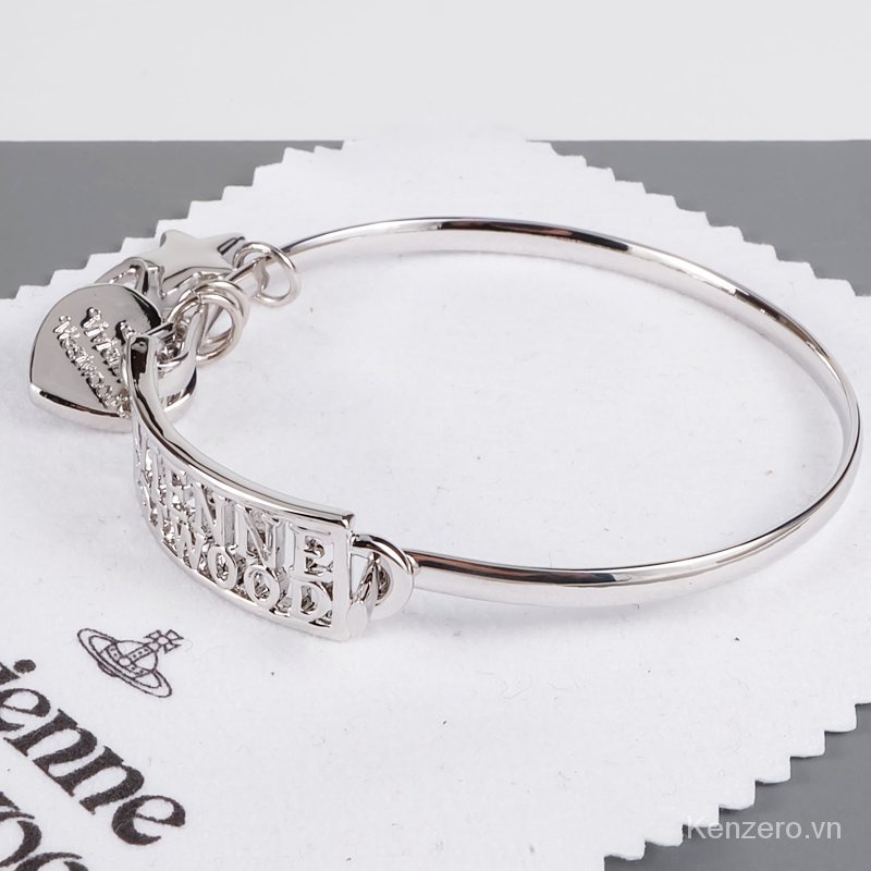 Vòng đeo tay khắc chữ thời trang Westwood