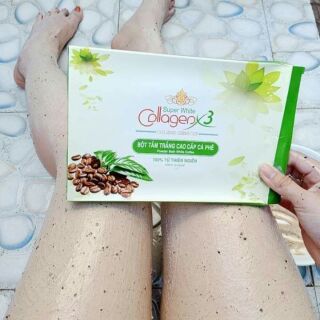 Tắm trắng cafe Collagen x3