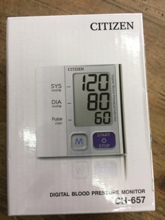 Máy đo huyết áp cổ tay Citizen CH-657