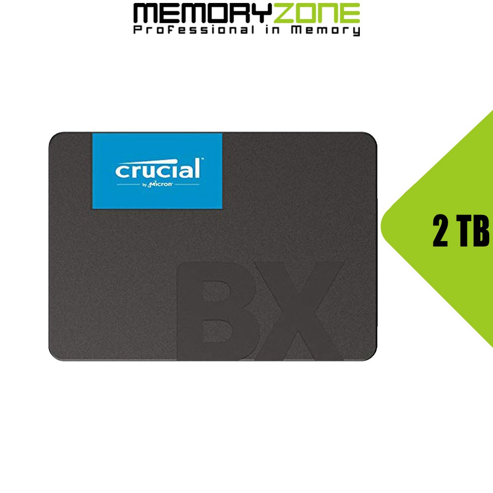 Ổ cứng SSD Crucial BX500 3D NAND SATA III 2.5 inch 2TB CT2000BX50 thumbnail