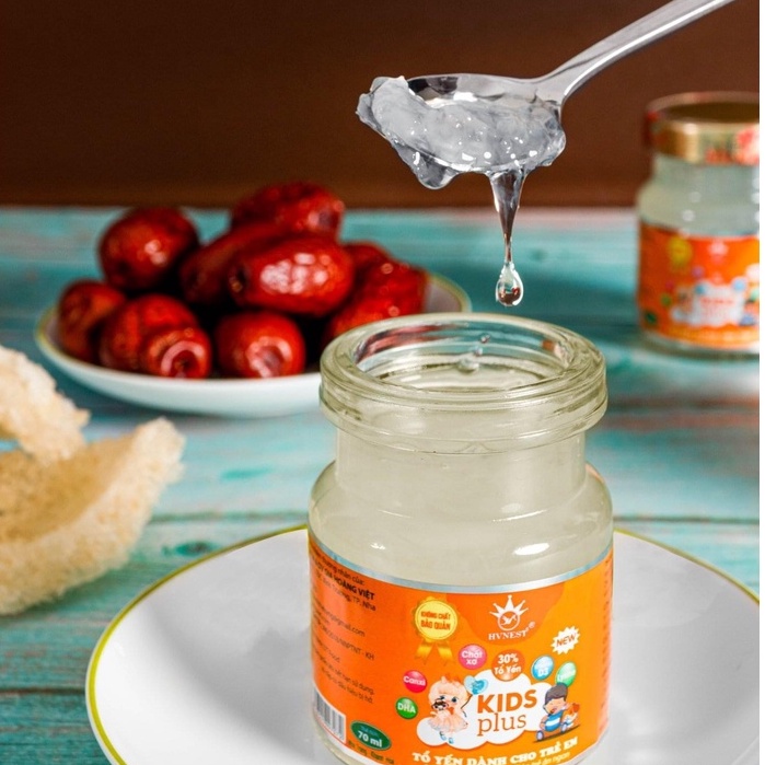 Yến sào kids Plus Hoàng Việt cho bé ăn ngon khoẻ mạnh