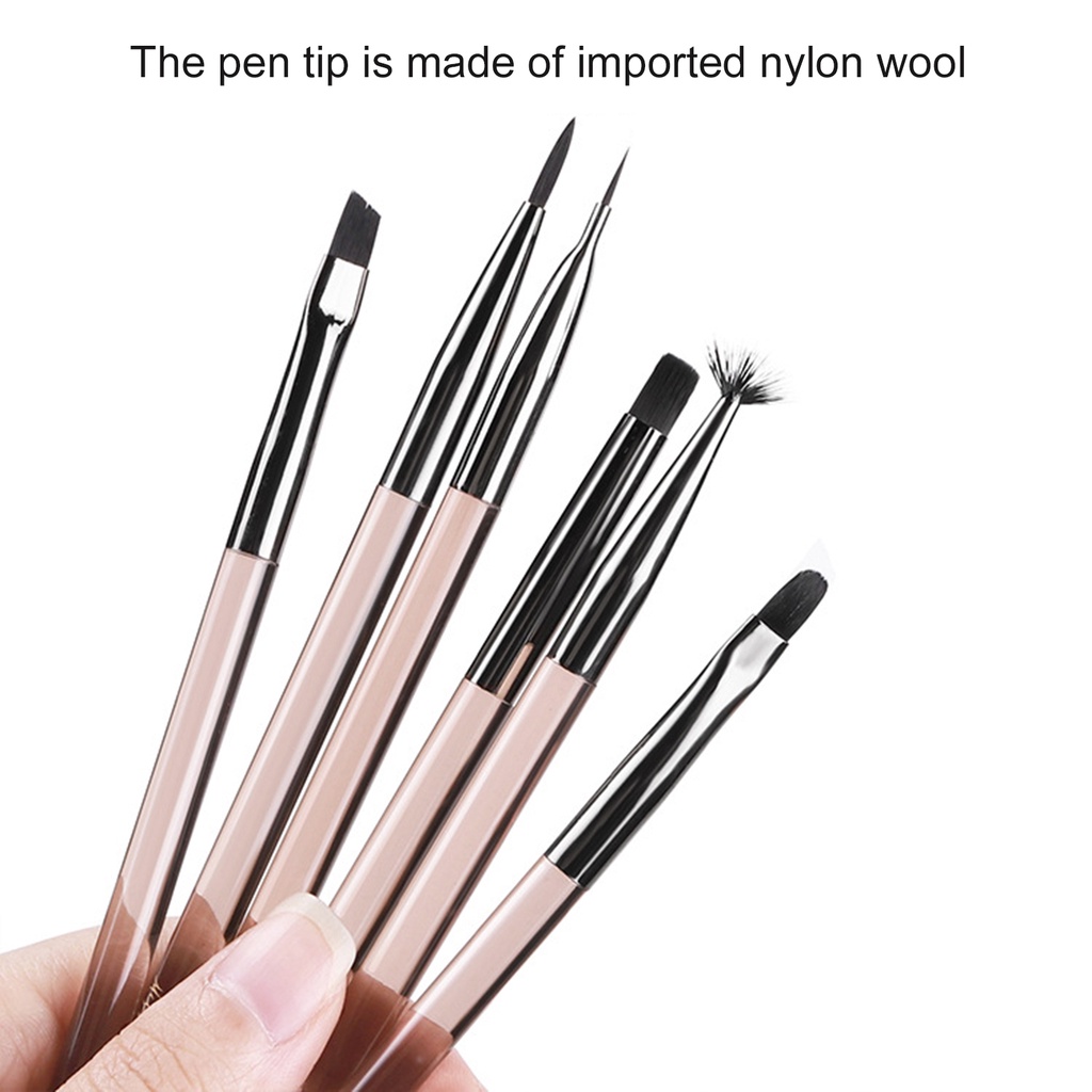 Cọ Vẽ Trang Trí Móng Nghệ Thuật Siêu Mỏng DIY