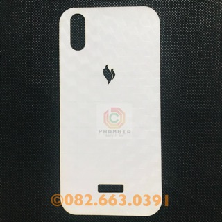 Dán mặt lưng (skin carbon dán 3d) vsmart bee 3 siêu đẹp