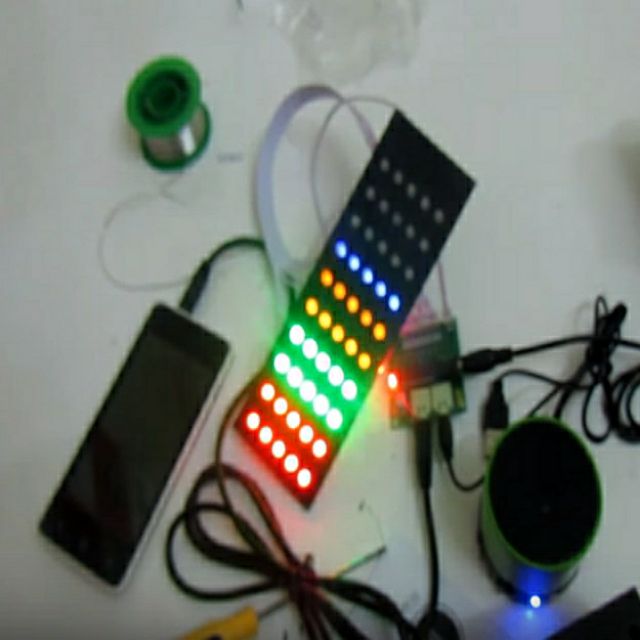 Mạch LED nháy nhạc LM3915_V2