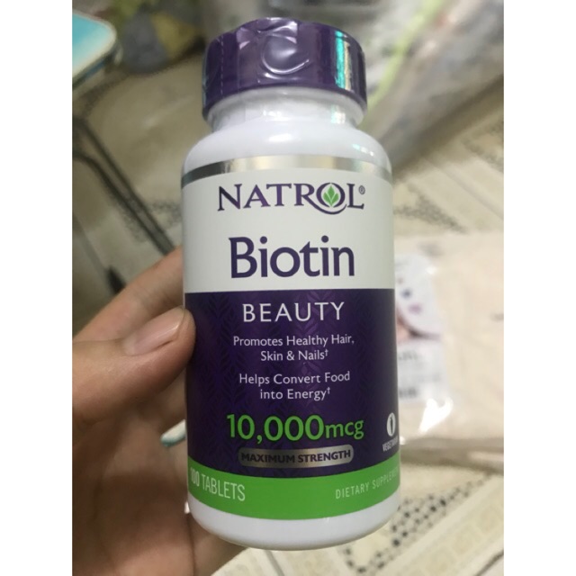 Kết quả hình ảnh cho natrol biotin
