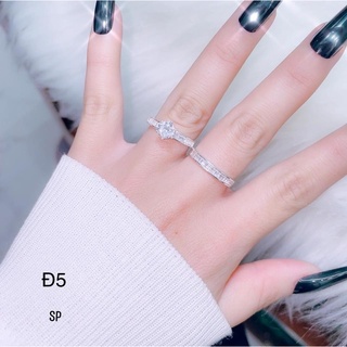 nhẫn đôi bạc ta - nhẫn cặp - nhẫn bạc đôi đẹp
