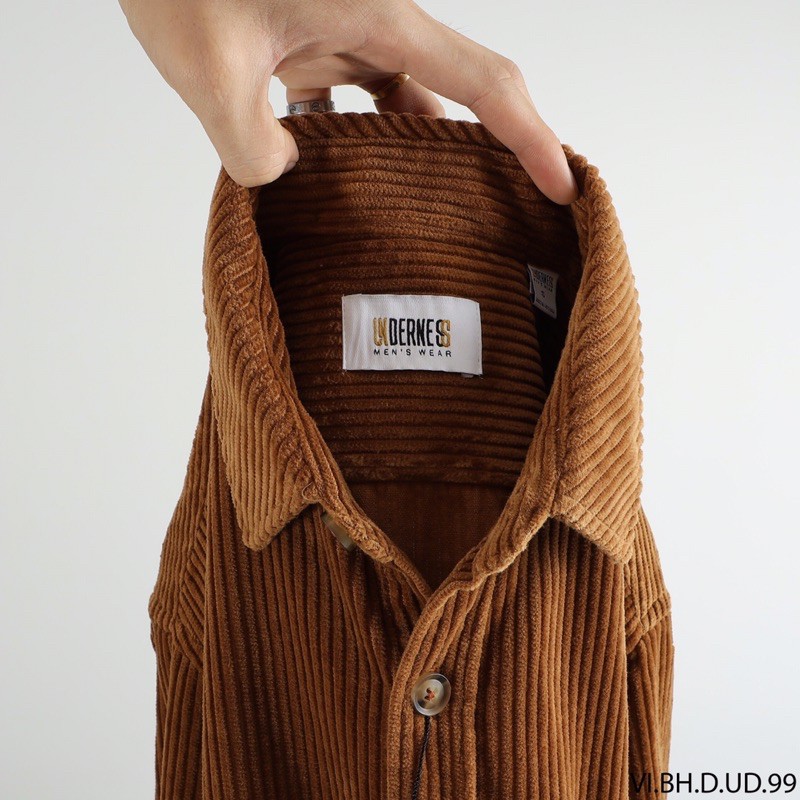 Áo sơmi nhung kẻ to | BigBuy360 - bigbuy360.vn