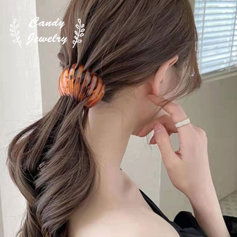 Phụ kiện búi tóc MANYUE màu kẹo thời trang Hàn Quốc