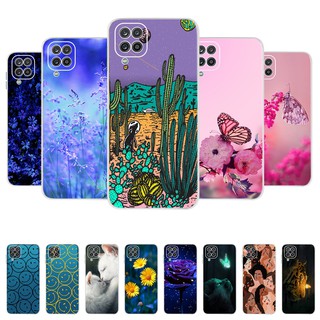 Ốp điện thoại TPU silicone dẻo họa tiết xinh xắn tùy chọn cho Samsung Galaxy A12 SM-A125F