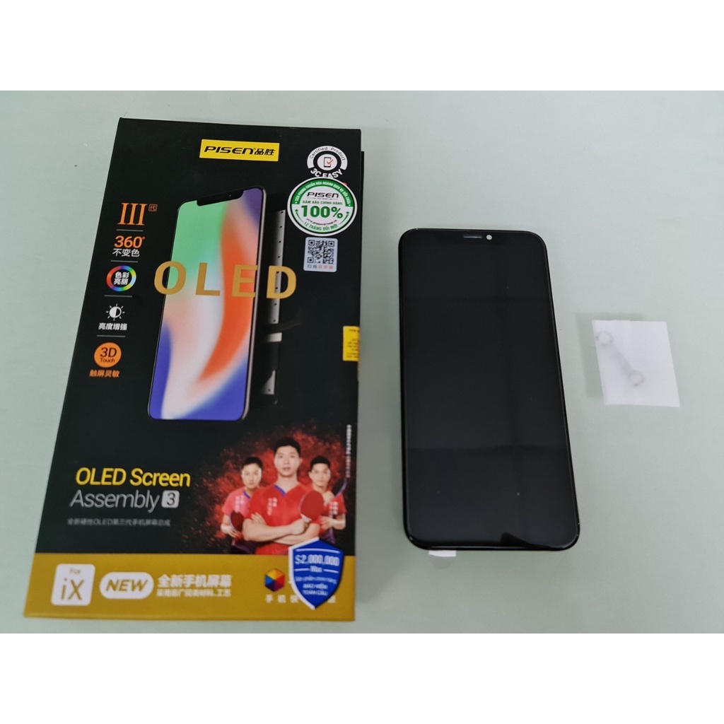 Màn Hình Pisen Cho Iphone X Thế Hệ V3 - Hàng Chính Hãng