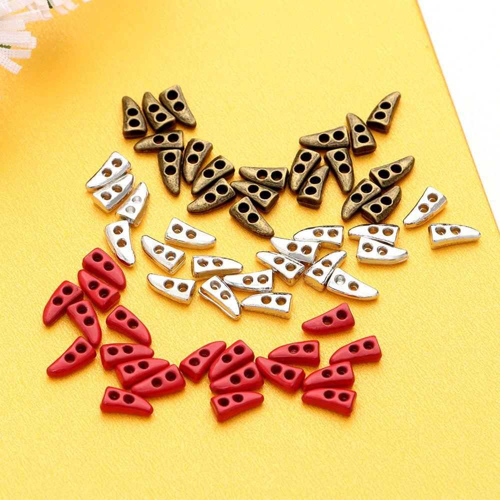 Set 1 / 20 Nút Sừng Mini Màu Sắc Ngọt Ngào Dùng May Vá Quần Áo DIY