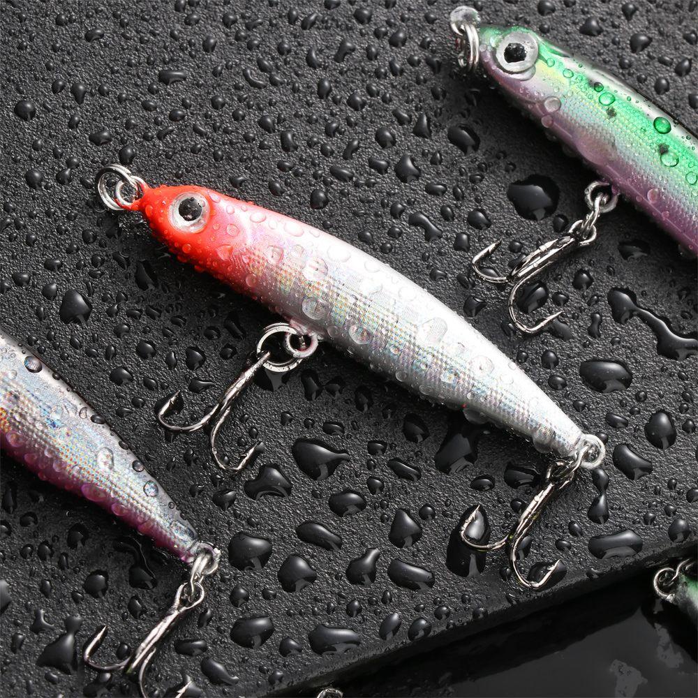 MAG Mồi Câu Cá Hình Tôm Mắt 3D Phát Sáng Độc Đáo