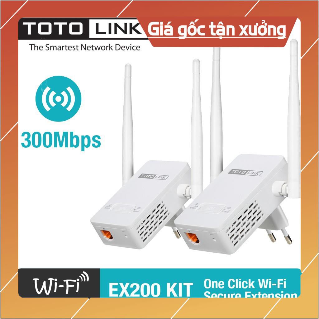 [Chất lượng] Kích wifi Totolink EX200 - Màu trắng - Chính hãng - Bảo hành 36 tháng [Được Xem Hàng]
