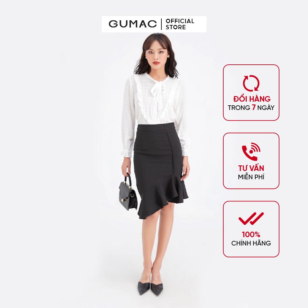 [Mã WABRGU152 giảm 10% tối đa 50k đơn từ 250k] Chân váy đuôi cá GUMAC VB672