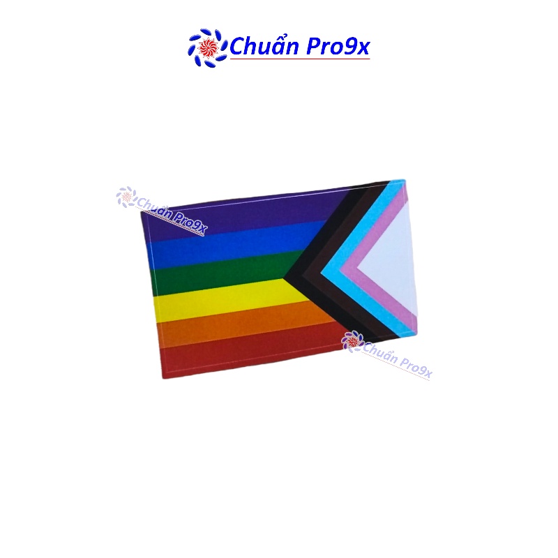 Sticker cờ LGBTIQ Family hình chữ nhật