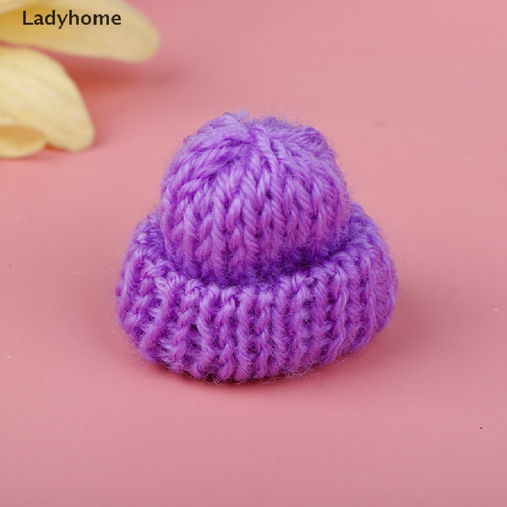 Set 30 nón len mini dễ thương dùng làm đồ chơi búp bê