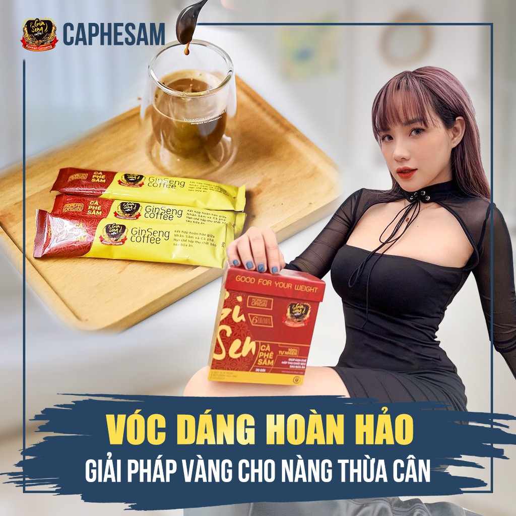 Cà Phê Sâm Hàn Quốc Chính Hãng 30 Gói