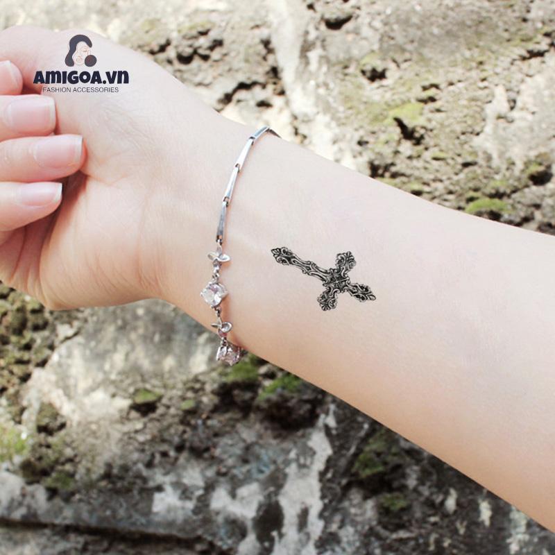 ✨✨Miếng Dán Hình Xăm Phong Cách Harajuku Chống Nước Lâu Trôi