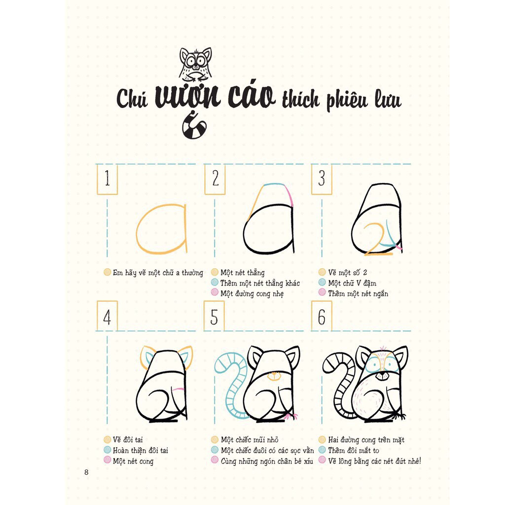 SÁCH - Drawing as easy as ABC - Vẽ đẹp thiên nhiên từ bảng chữ cái - Thế giới động vật