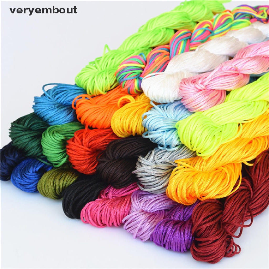 Cuộn Dây Nylon 25M 1mm Làm Trang Sức Thời Trang