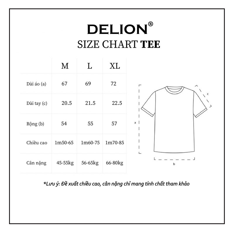Áo thun DELION "DELION DOUBLE-D TEE VER 2.0"