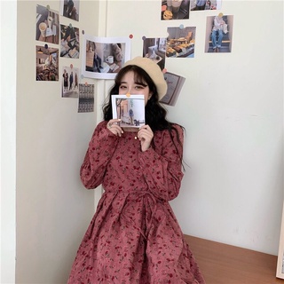 Đầm hoa nhí vintage