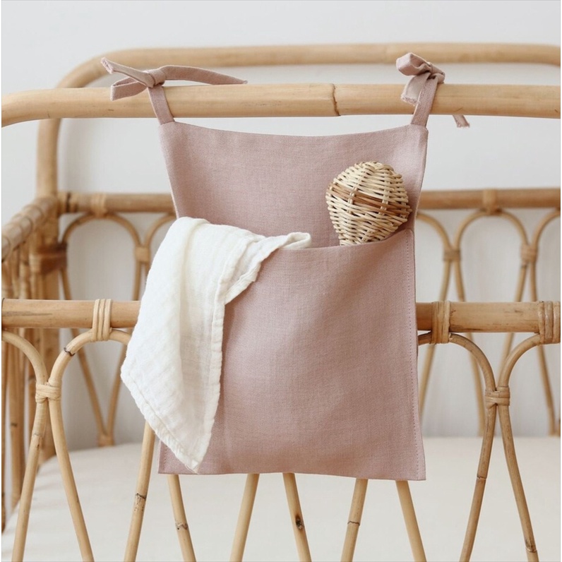 Túi Đựng Tã Lót Đồ Chơi Đa Năng Treo Nôi Em Bé Tiện Dụng