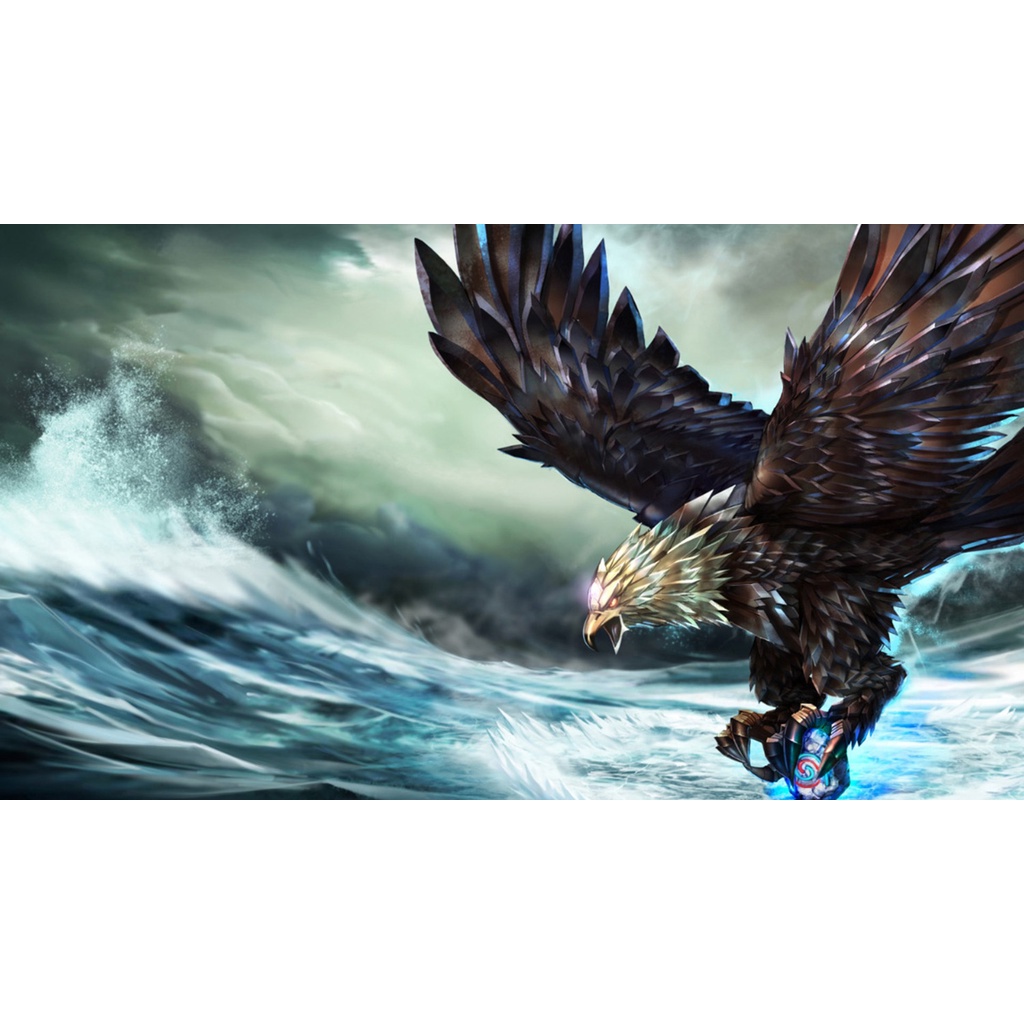 Poster A3, A4, A5 dán tường League of Legends, decal trang trí có keo ANIVIA - Mẫu 1, nhận in theo yêu cầu