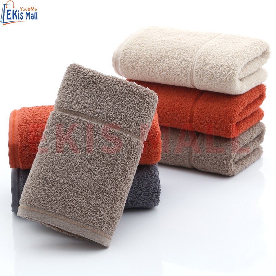 Khăn tắm Cotton xuất Âu chất đẹp Khăn mặt siêu thấm lông mềm