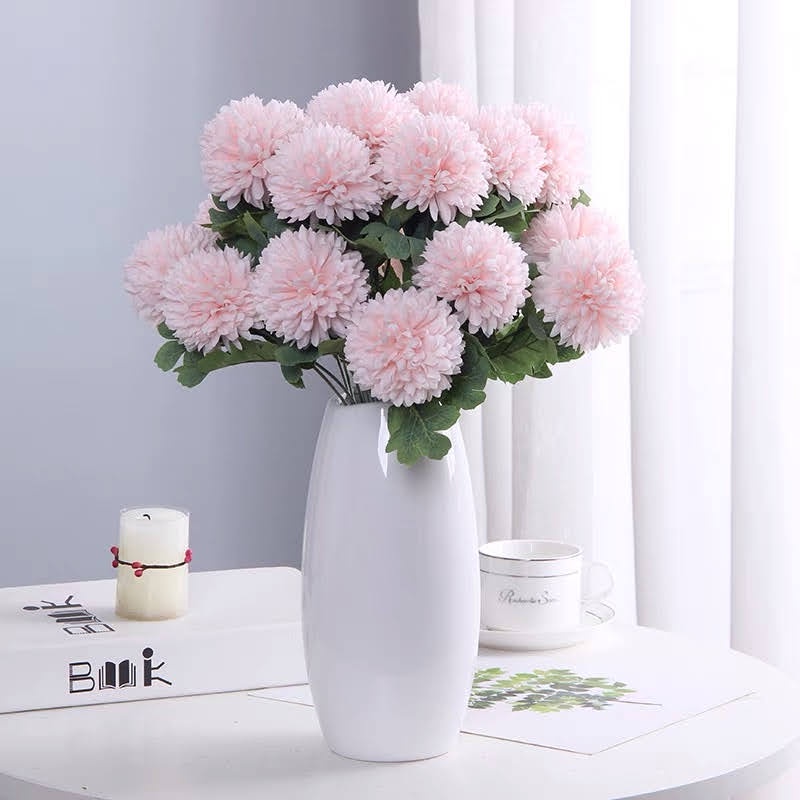 Lọ hoa trang trí decor bằng gốm men bóng sang trọng , bình hoa cao cấp mạ vàng trang trí nội thất vintage cổ điển