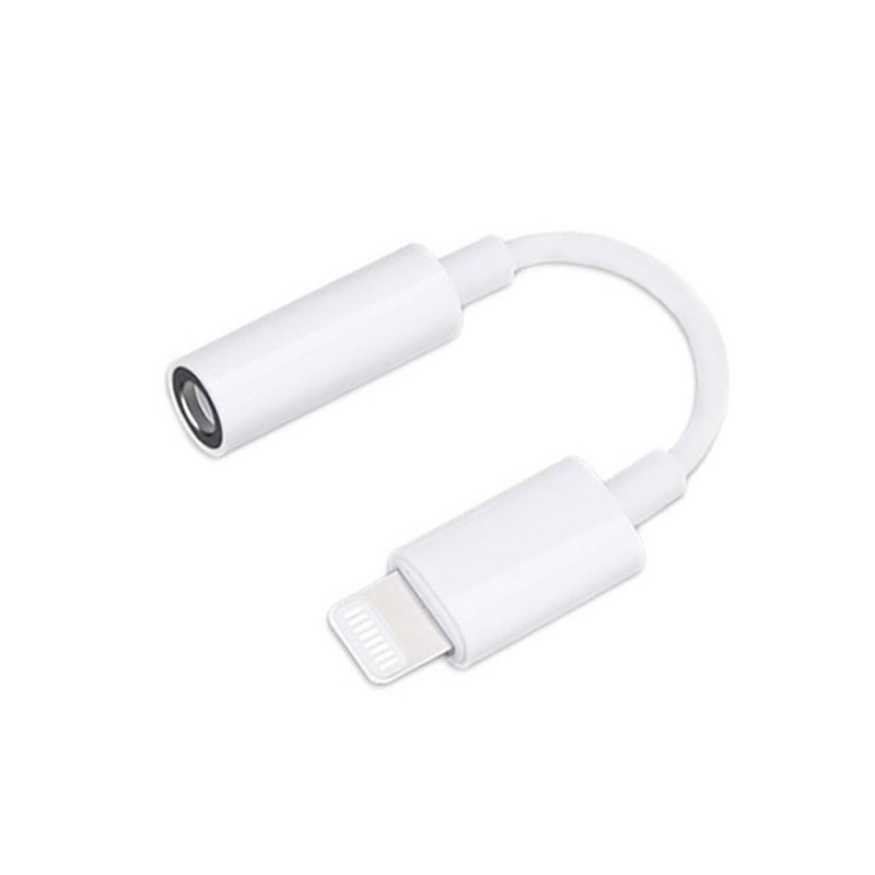 Jack Chuyển Đổi Tai Nghe, Jack 3.5mm To Lightning Dành Cho iPhone 7/8/X/Xs/XsMax/12prmax Bảo Hành 12 tháng