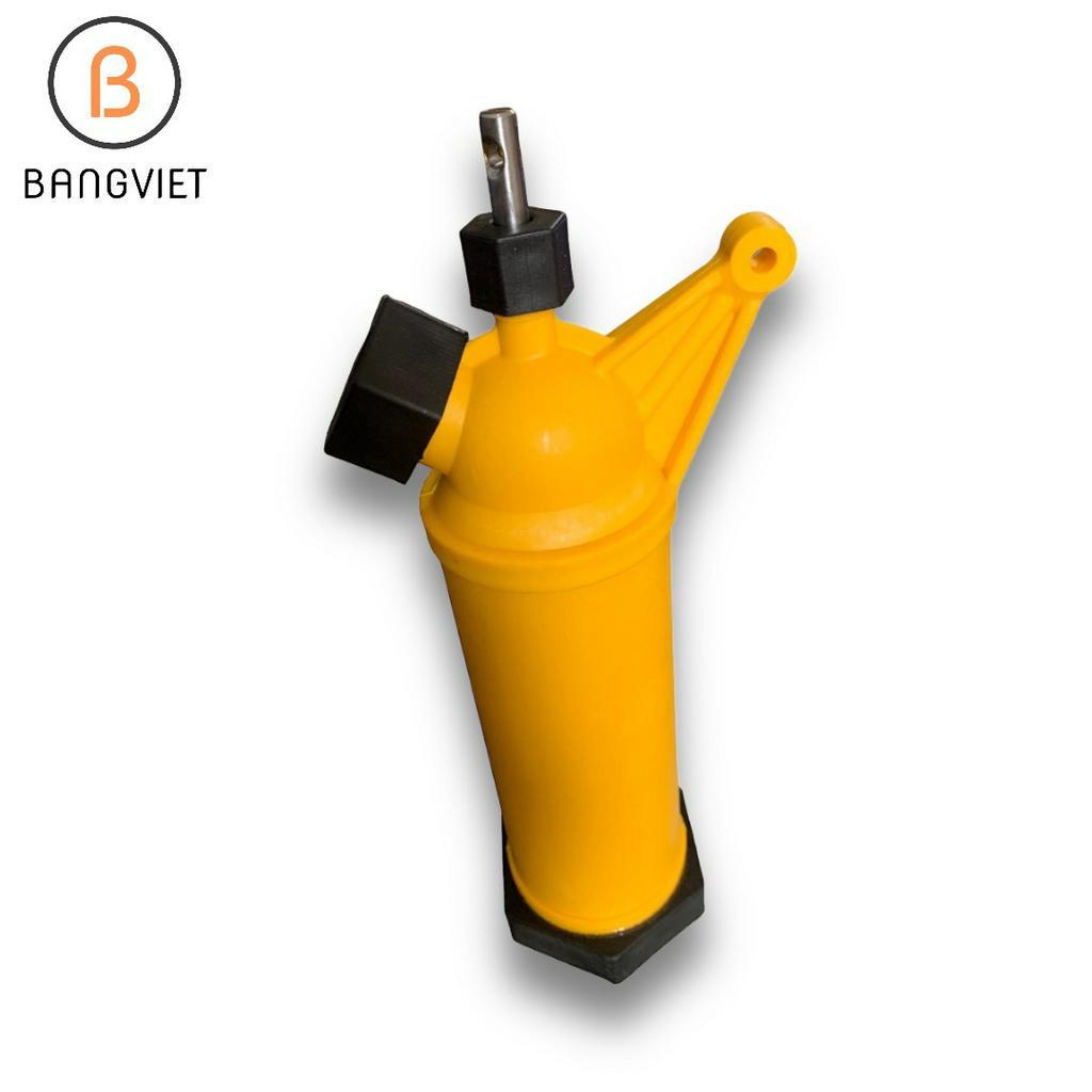Dụng Cụ Bơm Hút Chất Lỏng - Máy Bơm Tay Hóa Chất NEWTECH Chất Liệu Nhựa PP Hiệu Suất 28L/p Có Cần Dạng Piston Màu Vàng