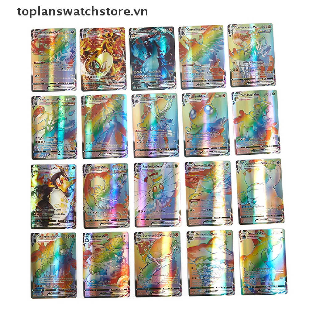 Bộ Thẻ Bài Pokemon GX VMAX Huấn Luyện Năng Lượng Ba Chiều