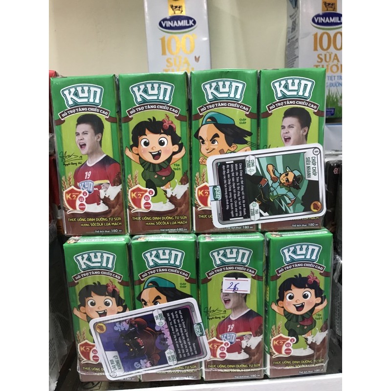 Sữa kun sô-cô-la  180ml