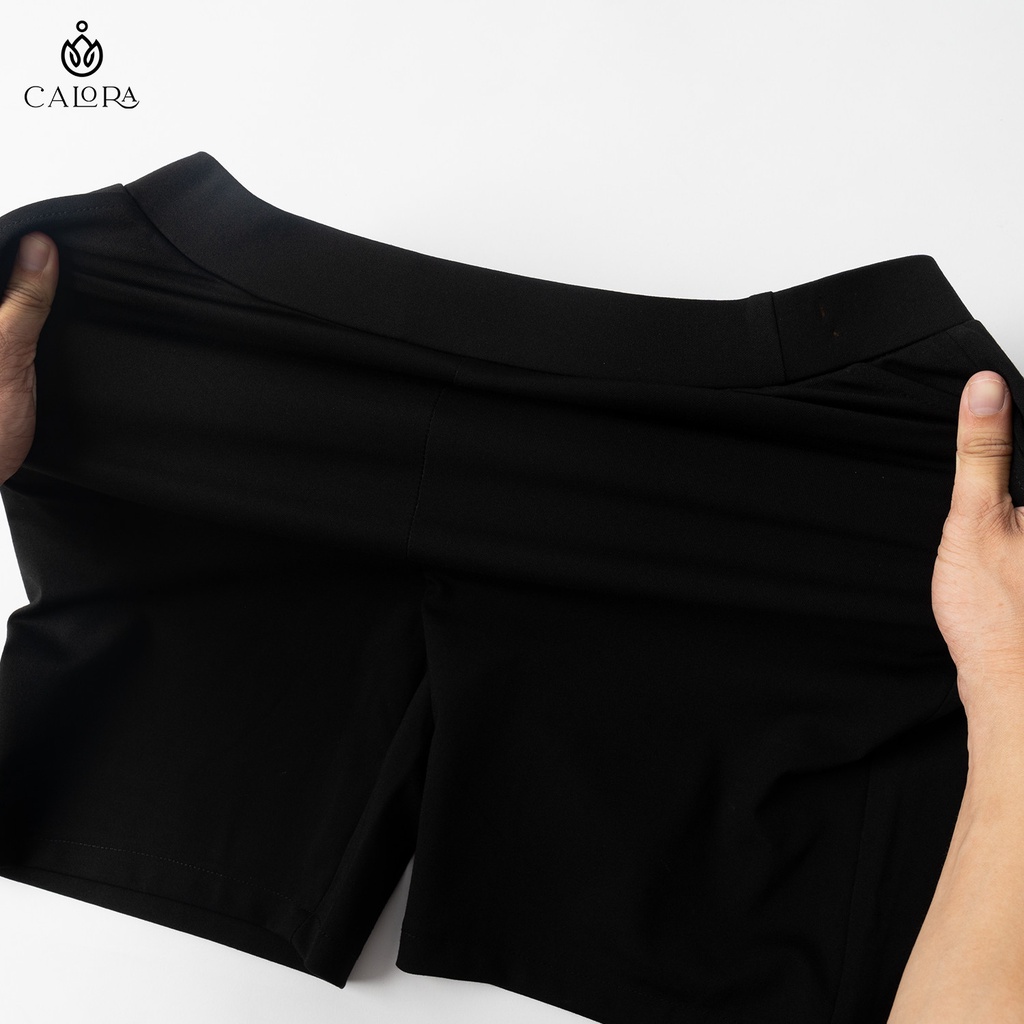 Quần legging big size nữ đùi ngố có túi chất umi co giãn 04 chiều ,nâng mông , che bụng
