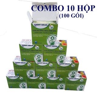 Bột Cắm Hoa Lâu tàn nhập khẩu Israel 1 gói 5gr pha 0.5L nước cắm hoa (Set 100 gói tiết kiệm) giúp hoa tươi hơn 2 lần