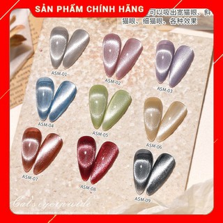 Sơn Gel Mắt Mèo Kim Cương AS Mã ASM 15ml Chính Hãng