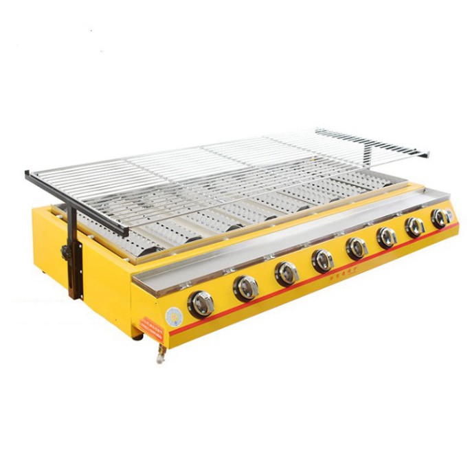 [Mã 44ELSALE1 giảm 5% đơn 3TR] Bếp nướng hải sản bằng gas, nướng thịt bbq 8 đầu đốt loại lớn ETON ET-K288