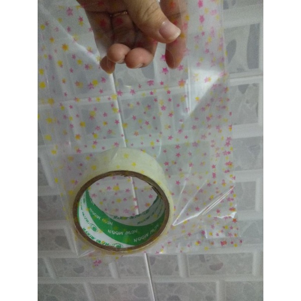 (12*19cm ) Set 50 túi hột xoài PP in hoạ tiết nhí xinh xắn đựng mỹ phẩm, phụ kiện, túi gấp hông đựng hàng size 12*19