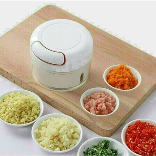 Máy xay hành tỏi ớt Mini cầm tay có dây kéo tiện lợi MX002