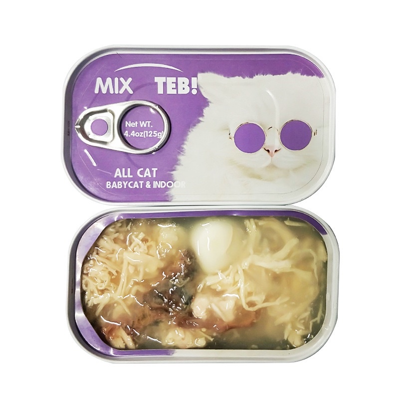 Pate cho mèo Teb TM Đồ ăn cho mèo bổ sung dinh dưỡng tăng cân tăng mặt nọng NourseVietnam