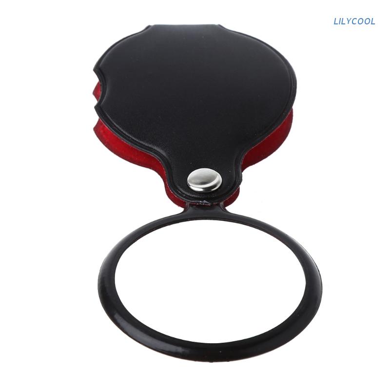 Kính lúp mini bỏ túi phóng đại 8x đường kính 50mm