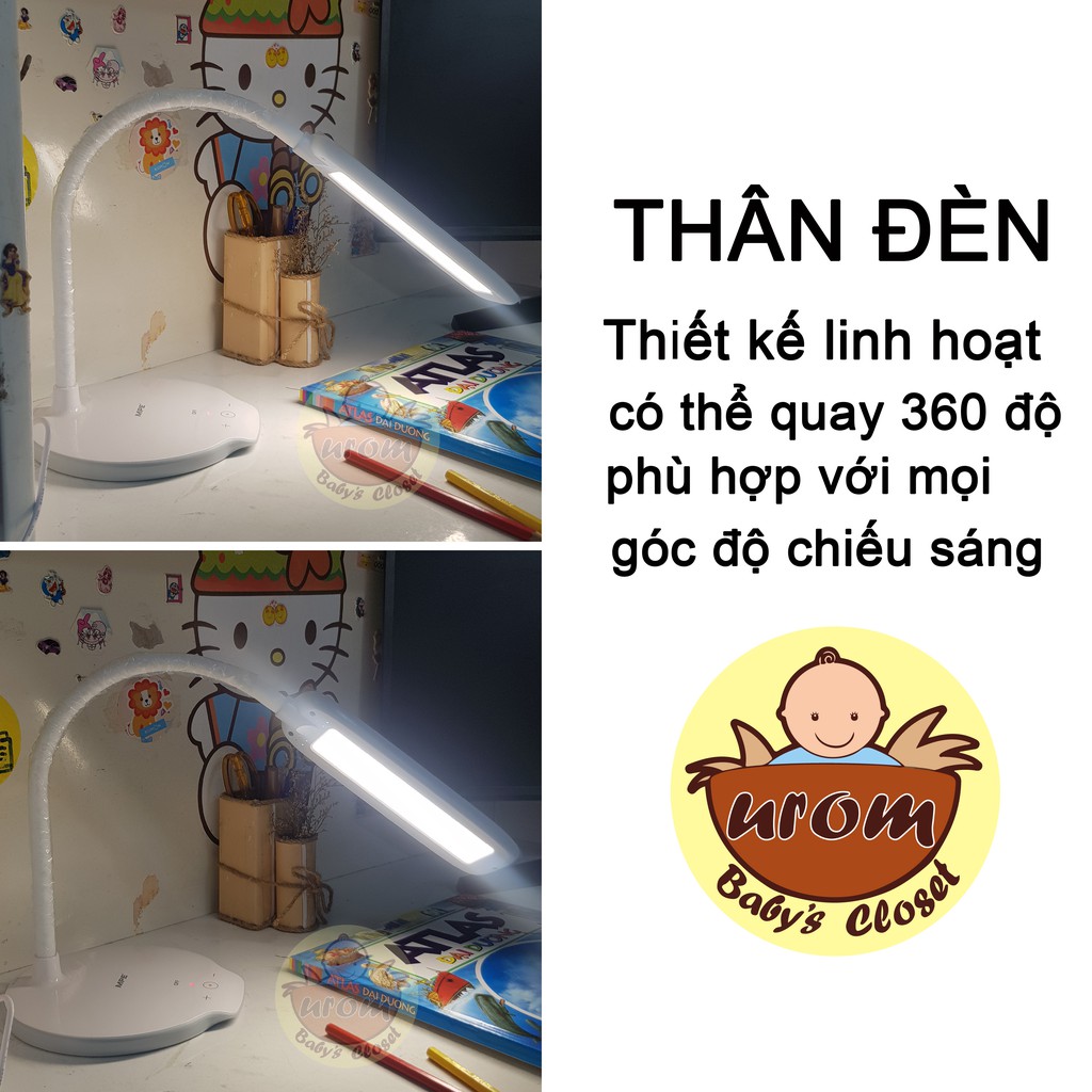 Đèn bàn học sinh MPE TL2 - 3 Màu sáng - Điều chỉnh độ sáng