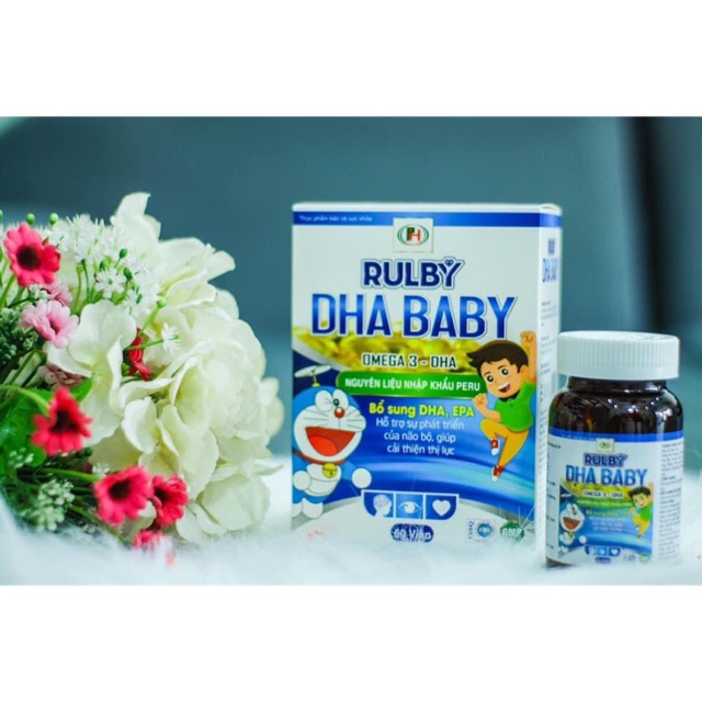 DHA Baby RULBY ( Bổ sung DHA, EPA cho trẻ)