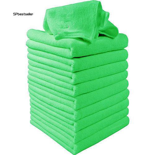 Bộ 10 khăn lau xe hơi mềm mại cỡ lớn chất lượng cao