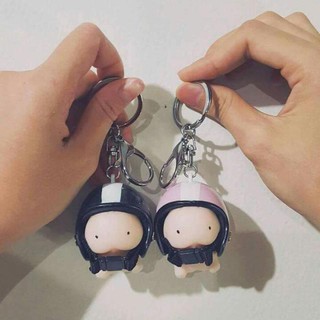MÓC KHÓA CON KIU CÓ MŨ DỄ THƯƠNG