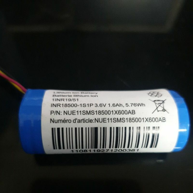 pin 18500 1600mAh