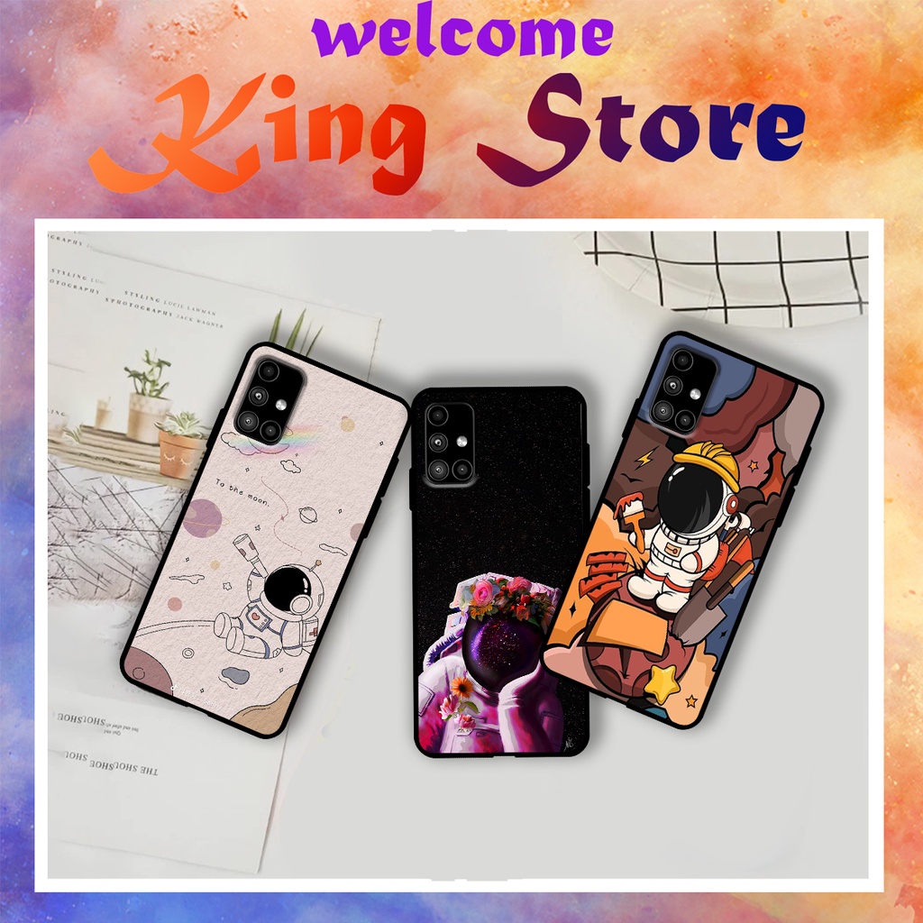 [Free Ship] Ốp lưng Samsung M21/M30/M30s/M31/M51 in hình Phi Hành Gia siêu đẹp, độc, lạ_KINGSTORE.HN_Ốp SS